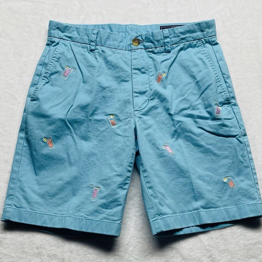 Vineyard Vines by Shep & Ian Men's Island Breaker Shorts Embroidered Cocktails